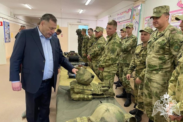  Росгвардейцы батальона Красноярского соединения приняли участие в патриотических мероприятиях города Зеленогорска