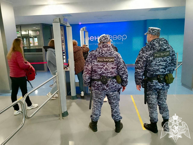 Росгвардия обеспечила безопасность спортивных мероприятий в Красноярске