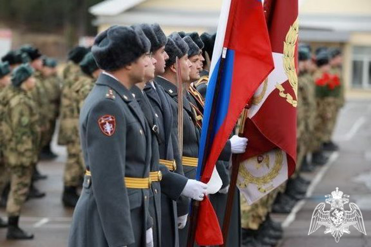  В Железногорске в день образования  воинской части Росгвардии прошло открытие памятного мемориала