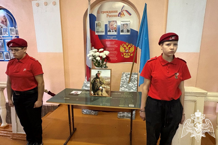 Погибшего героя росгвардейца вспоминают в Канске