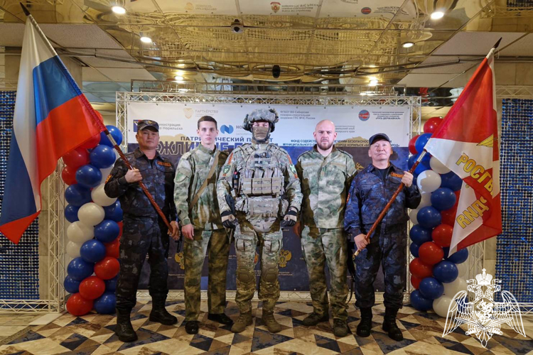 В Норильске сотрудники Росгвардии приняли участие в конкурсе среди силовых структур Вежливые люди»