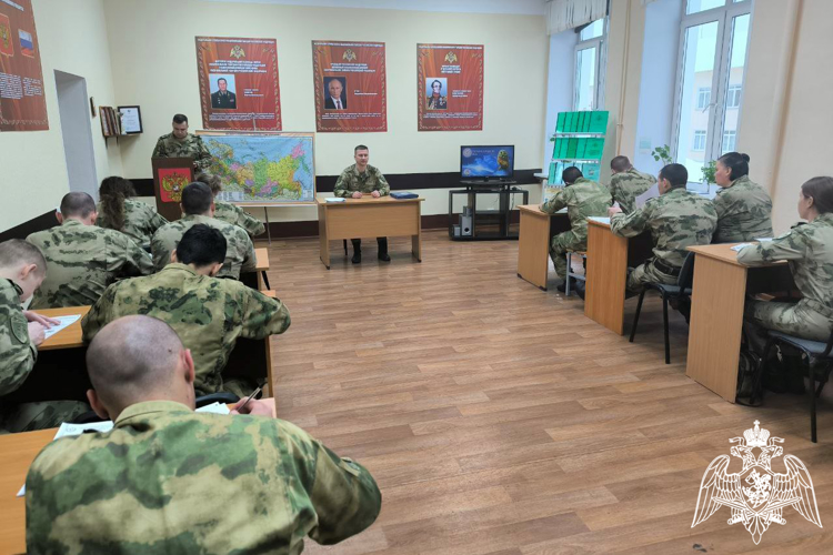Росгвардейцы Красноярского края приняли участие в написании «Географического диктанта»