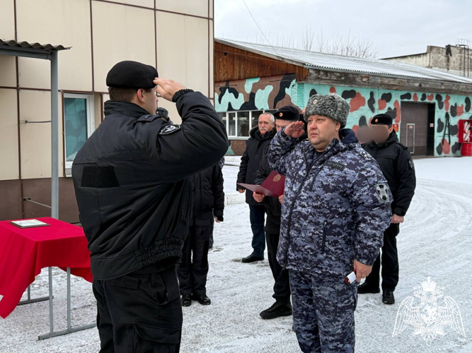 ОМОН на транспорте Управления Росгвардии по Красноярскому краю отметил 31 год со дня образования