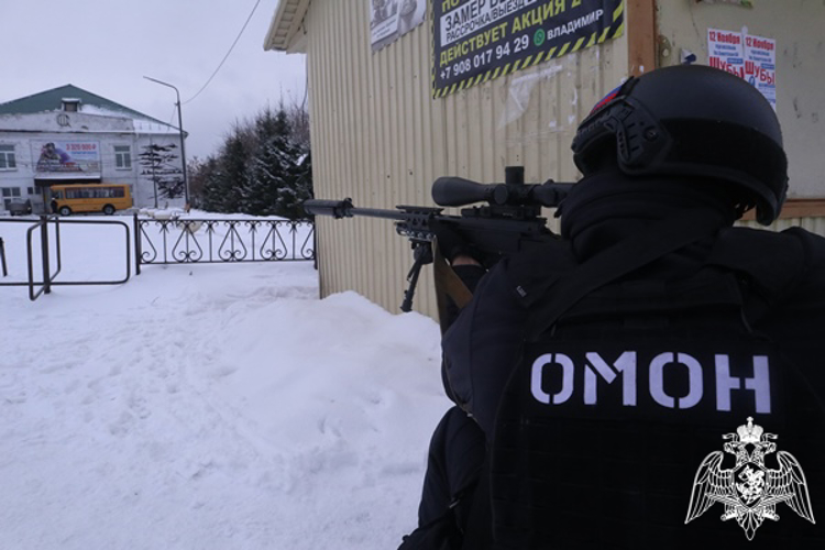 Сотрудники Росгвардии приняли участие  в антитеррористических учениях