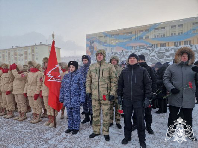 На Севере Красноярского края росгвардейцы приняли участие в мероприятиях «Экспедиция памяти»
