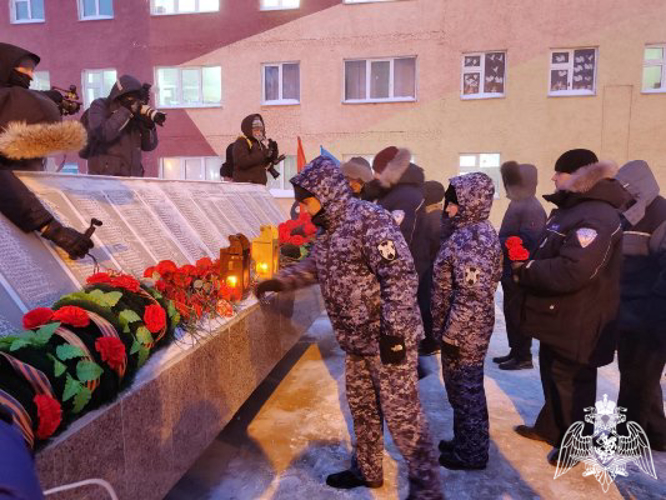На Севере Красноярского края росгвардейцы приняли участие в мероприятиях «Экспедиция памяти»