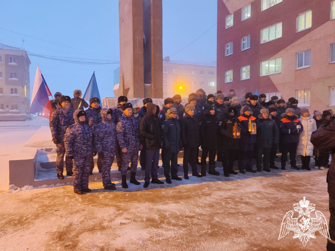 На Севере Красноярского края росгвардейцы приняли участие в мероприятиях «Экспедиция памяти»