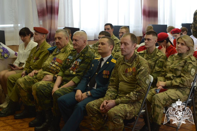 Зеленогорские военнослужащие Росгвардии стали участниками патриотического проекта «Время выбрало нас»
