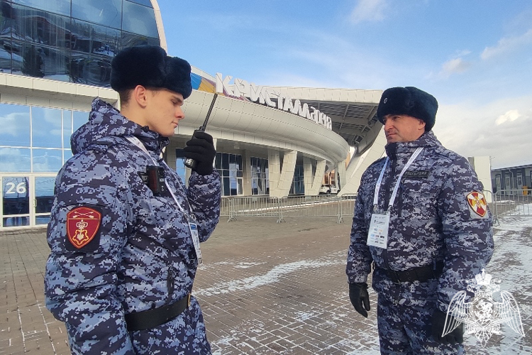 Сотрудники Росгвардии обеспечили безопасность Гран-при России по фигурному катанию в Красноярске