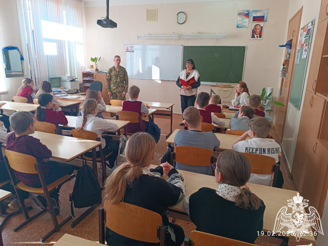 В Железногорске военнослужащие Росгвардии провели ряд мероприятий, посвященных Дню защитника Отечества