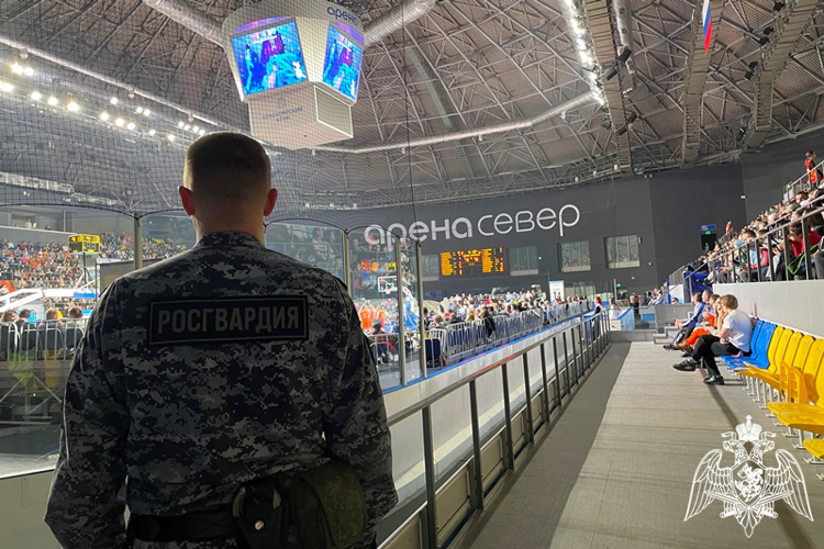 В Красноярском крае росгвардейцы обеспечили правопорядок спортивных мероприятий