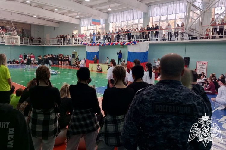 В Красноярском крае росгвардейцы обеспечили правопорядок спортивных мероприятий