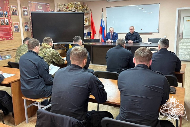 Депутат  Государственной Думы посетил  красноярские спецподразделения Росгвардии
