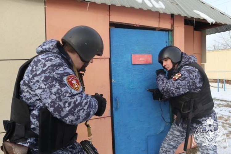 В Красноярске выбрали лучшую группу задержания вневедомственной охраны Росгвардии края