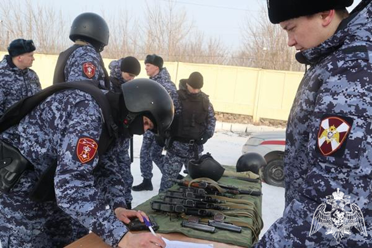 В Красноярске выбрали лучшую группу задержания вневедомственной охраны Росгвардии края