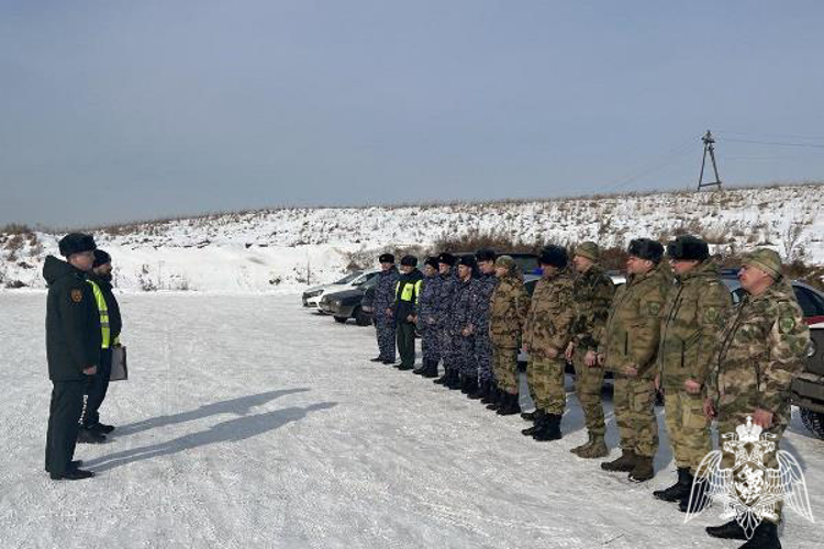 Красноярские росгвардейцы прошли курс экстремального вождения (видео)