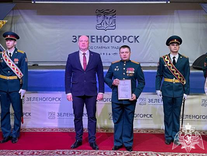 В Зеленогорске прошел ряд мероприятий, приуроченных Дню образования Росгвардии
