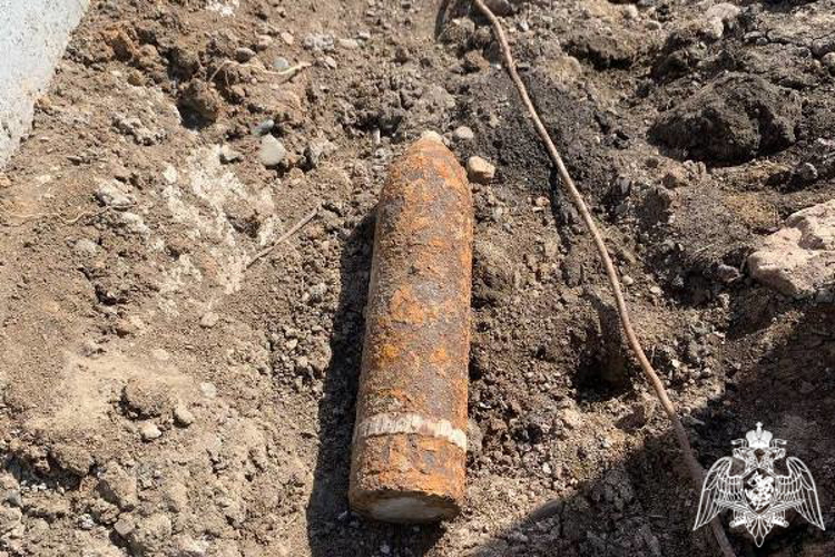 В Красноярске росгвардейцы обезвредили  авиационный боеприпас времен Великой Отечественной войны