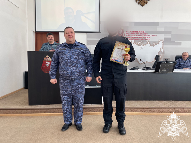 Красноярские росгвардейцы удостоены наград общества «Динамо» 