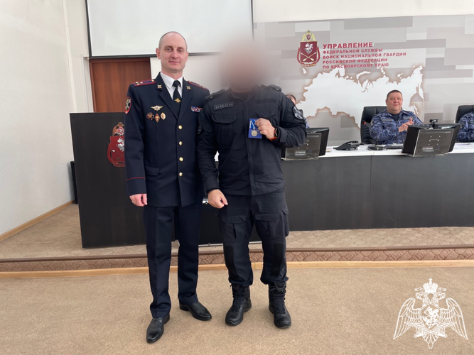 Красноярские росгвардейцы удостоены наград общества «Динамо» 