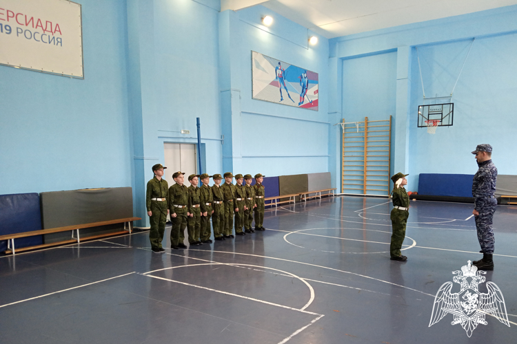 В Красноярском крае сотрудники Росгвардии приняли участие в организации военно-полевой игры «Зарница»