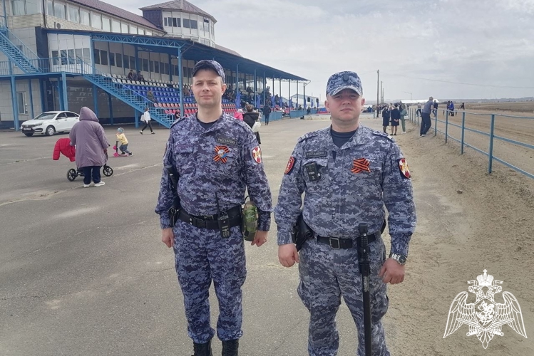 Росгвардейцы обеспечили правопорядок и безопасность в период праздничных первомайских мероприятий в Красноярском крае