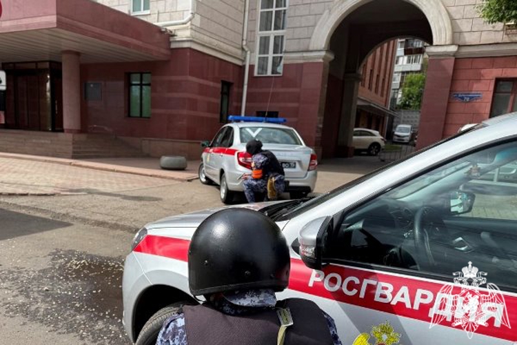 Совместное учение Росгвардии и МВД прошло на охраняемом объекте в Красноярске