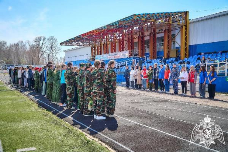 В Лесосибирске  росгвардейцы стали судьями военно-патриотической игры