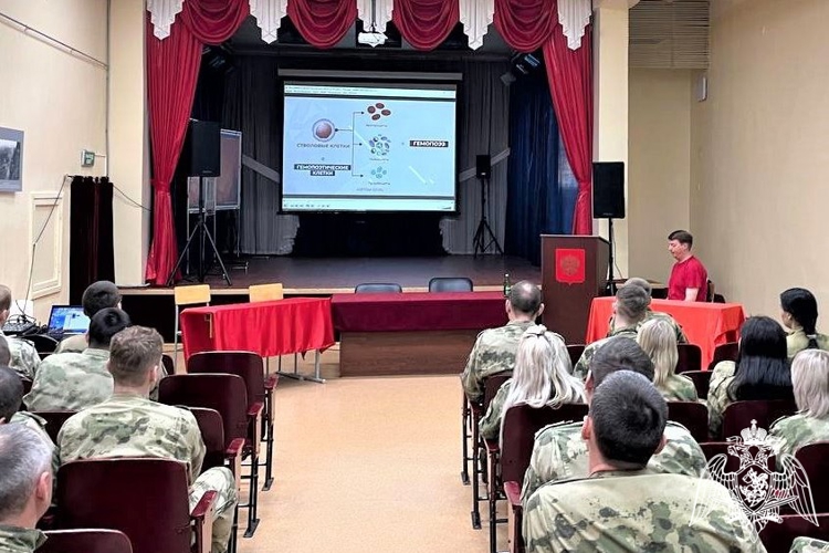 В Зеленогорске военнослужащие Росгвардии стали донорами костного мозга и гемопоэтических стволовых клеток