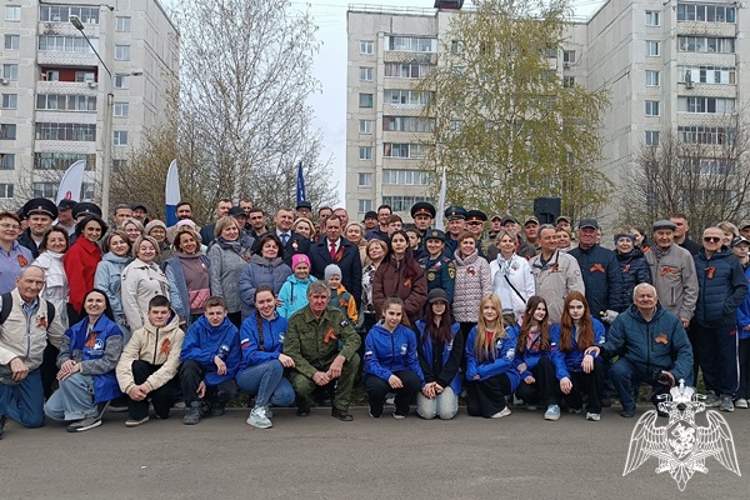 Зеленогорские военнослужащие Росгвардии стали участниками акции "Сад памяти"