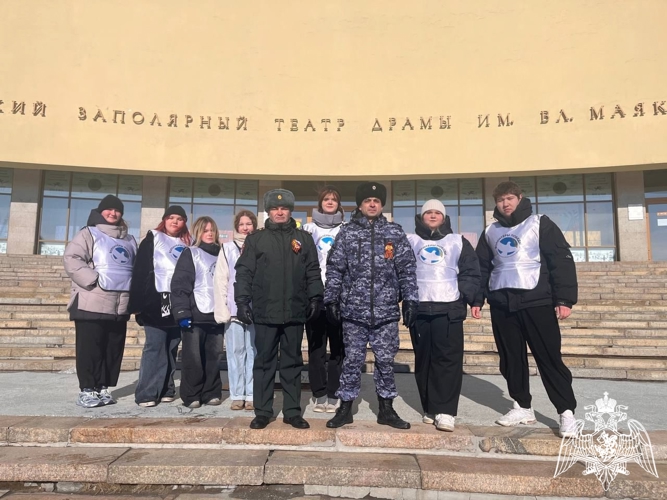 Норильские росгвардейцы присоединились к патриотической акции «Георгиевская лента»