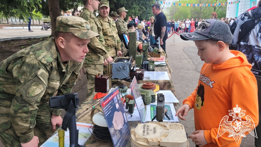 В Железногорске  военнослужащие Росгвардии приняли участие в акции  «Ночь музеев»
