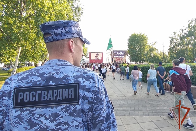 Красноярские росгвардейцы обеспечили правопорядок Дня города
