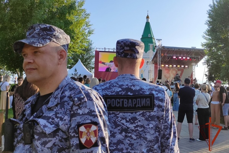 Красноярские росгвардейцы обеспечили правопорядок Дня города