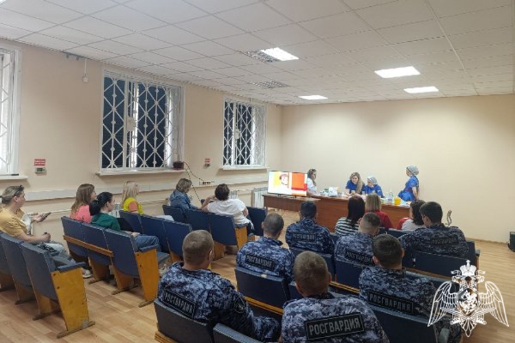 Лесосибирские росгвардейцы приняли участие в акции по вступлению в регистр доноров костного мозга