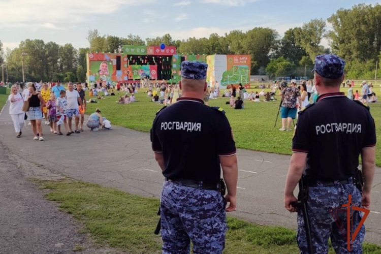 Сотрудники Росгвардии обеспечили безопасность фестиваля «Мир Сибири» в Красноярском крае