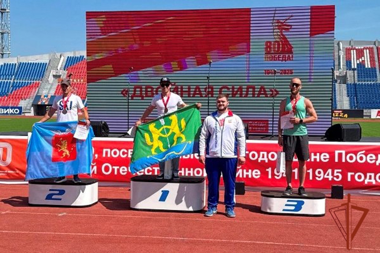 Росгвардеец из Красноярского края стал участником двух масштабных спортивных событий