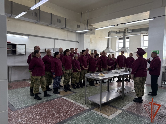 В Железногорске прошёл учебно-методический сбор с начальниками столовых Росгвардии