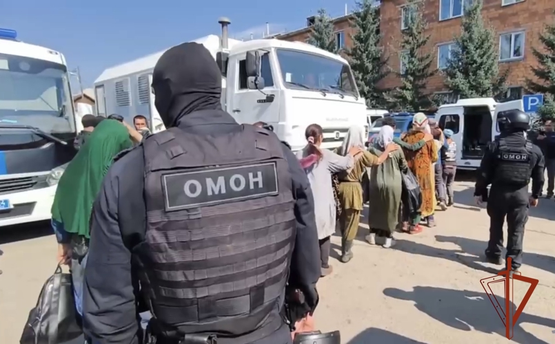 В Красноярском крае при содействии Росгвардии прошел миграционный рейд  