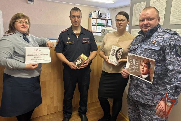 В Туруханске росгвардейцы написали «Литературный диктант»