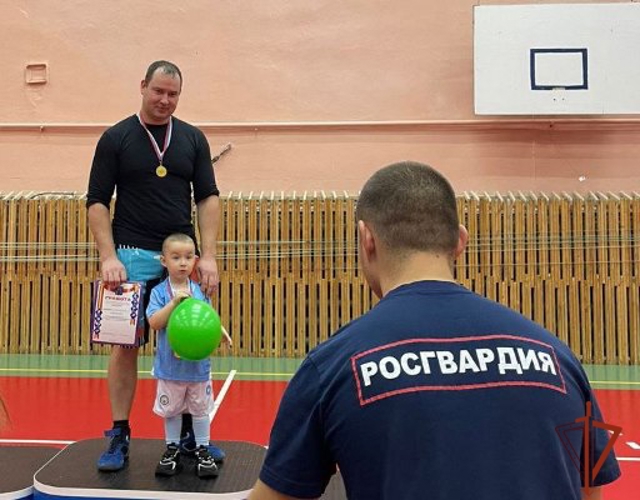 Игарские росгвардейцы завоевали первое место в межведомственных соревнованиях «Веселые старты»