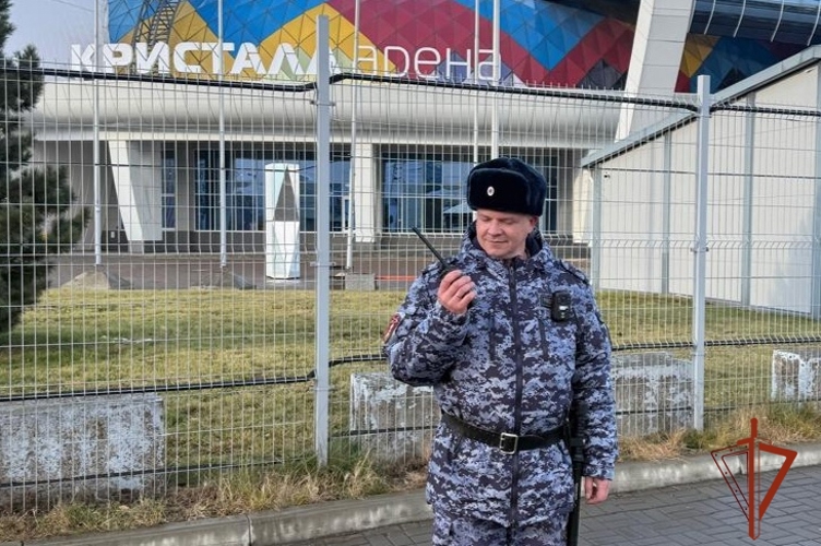 Росгвардия обеспечила правопорядок во время проведения второго этапа серии Гран-при России по фигурному катанию в Красноярске