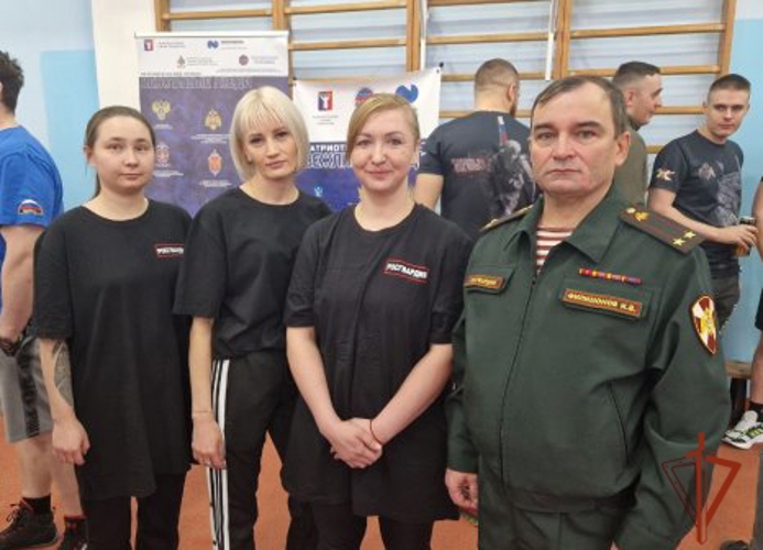 В Норильске команда Росгвардии приняла участие в межрегиональном и межведомственном патриотическом проекте «Вежливые люди»
