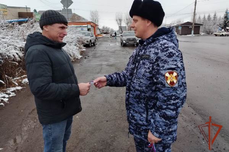 Ужурские росгвардейцы приняли участие в мероприятиях, приуроченных Дню народного единства