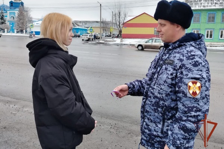 Ужурские росгвардейцы приняли участие в мероприятиях, приуроченных Дню народного единства