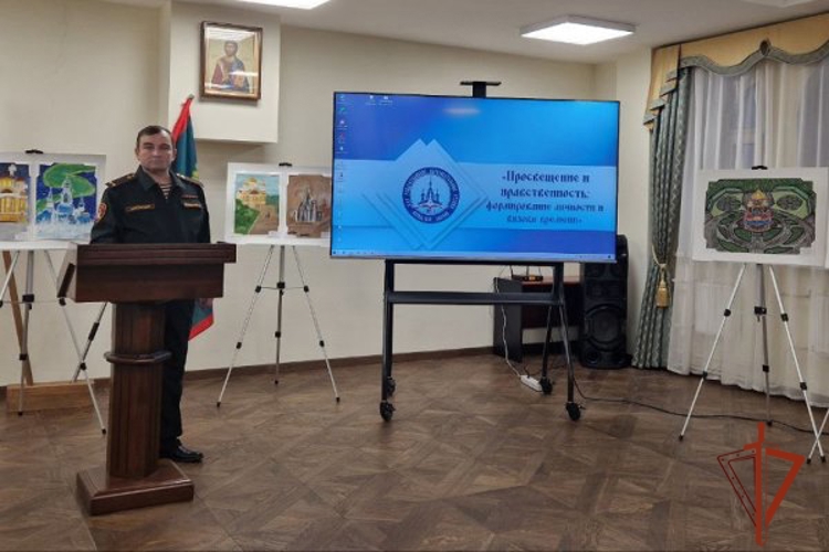 Норильский росгвардеец принял участие в XII Рождественских образовательных чтениях