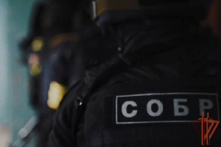 В Красноярске сотрудники СОБР Росгвардии совместно с  полицейскими провели проверочные мероприятия в одном из спортивных клубов