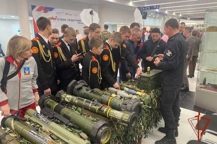 Красноярские сотрудники ОМОН Росгвардии представили свою площадку на III краевом Кубке «Защитники Отечества»