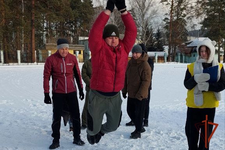 Железногорские военнослужащие Росгвардии приняли участие в городском спортивном празднике
