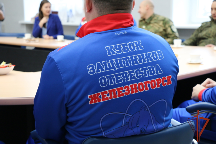 Администрация Железногорска поздравила росгвардейцев с победой на Краевом Кубке защитников Отечества
